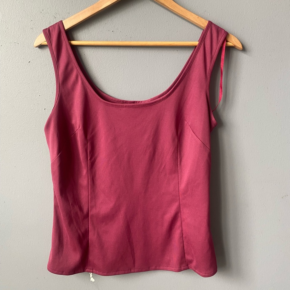 U Neckline Tank